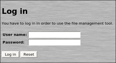 (Bild: PHP-HomeDir Login-Maske) (Bild: PHP-HomeDir Login-Maske)