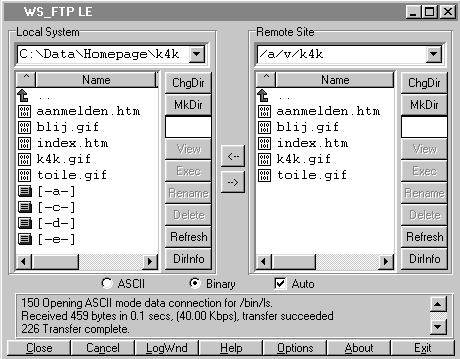 (Bild: WS-FTP LE) (Bild: WS-FTP LE)