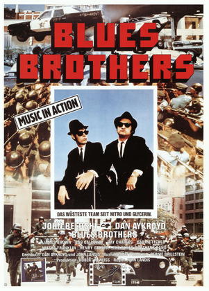 The Blues Brothers, Filmplakat The Blues Brothers, Filmplakat